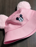 Pink Sherpa Mouse Bucket Hat
