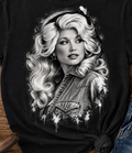 Dolly Parton Black Shirt