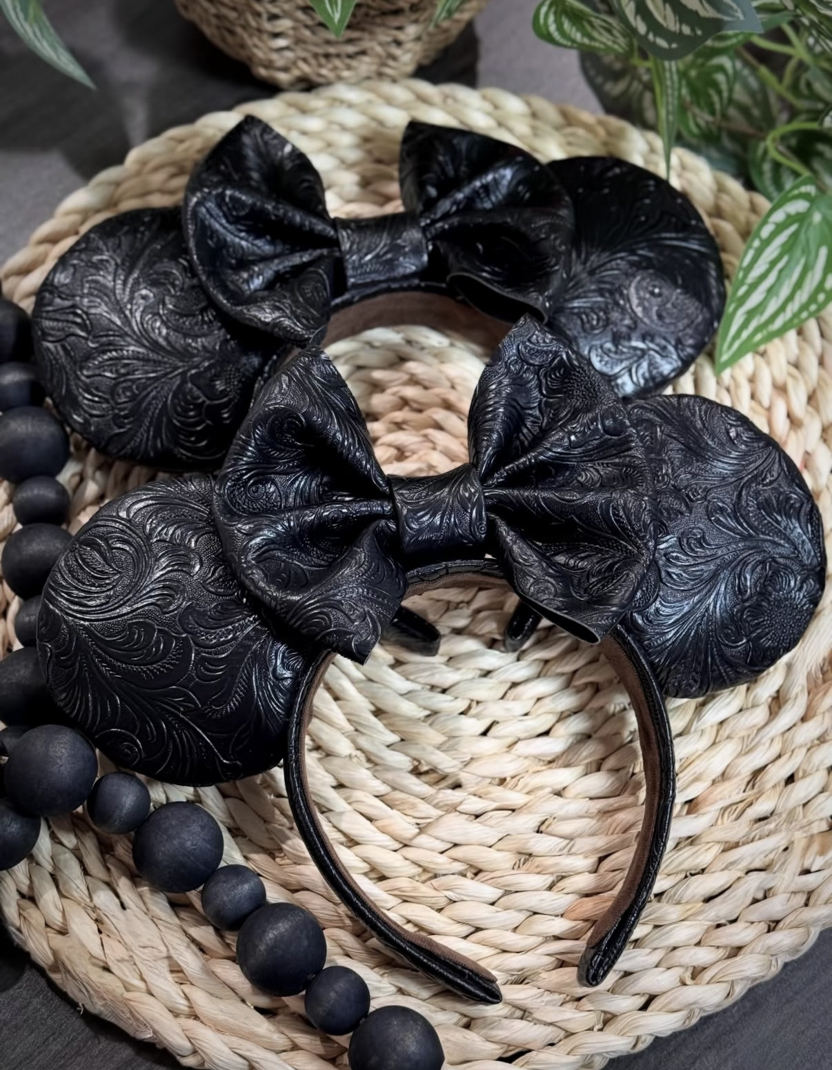 Black Leather Ears