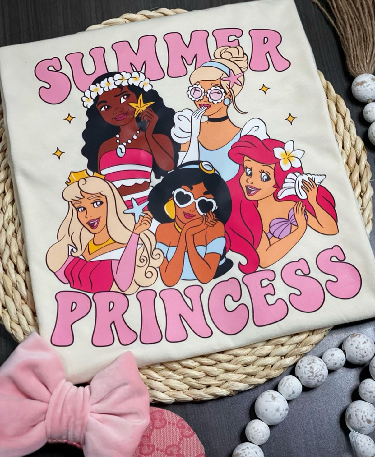 Summer Princess Cream Shirt