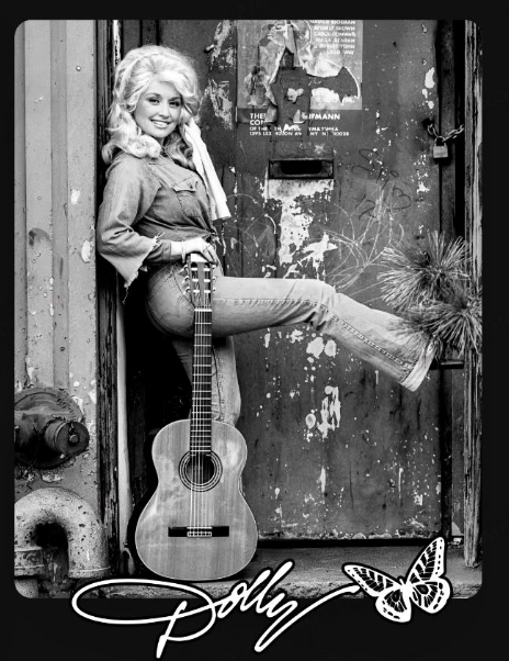 Dolly Parton w/ Guitar Shirt