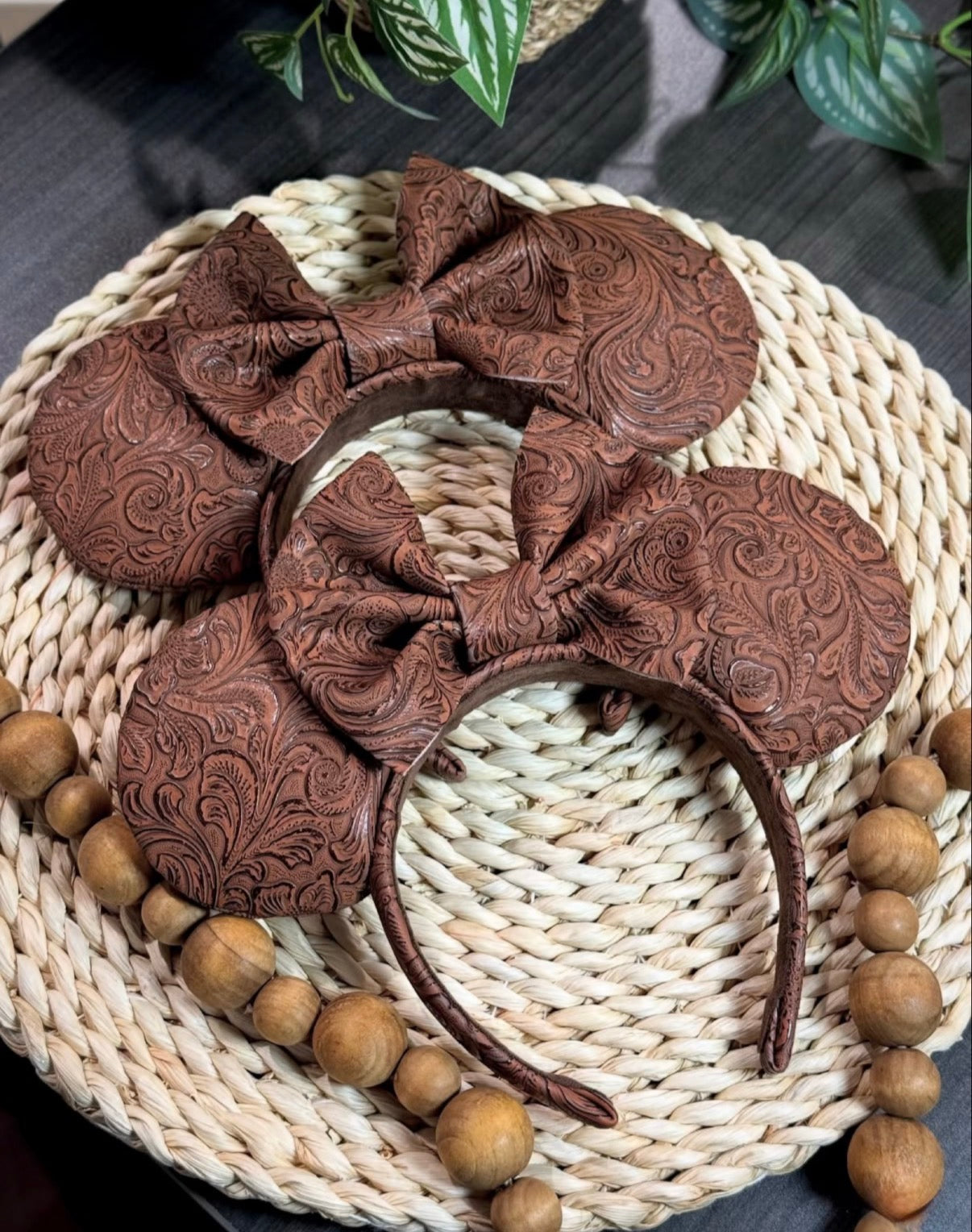 Brown Leather Ears