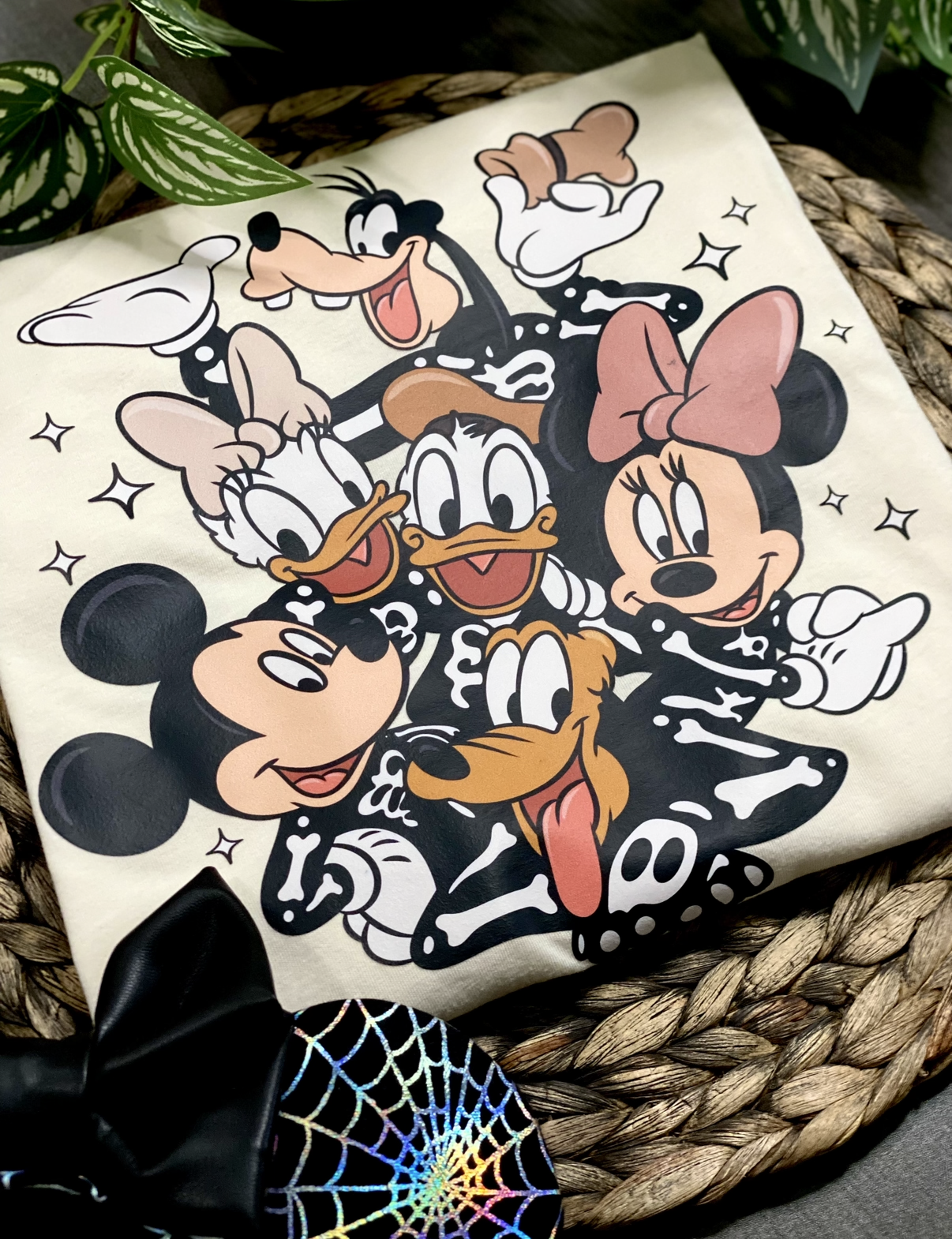 Spooky Mouse & Friends Cream Shirt