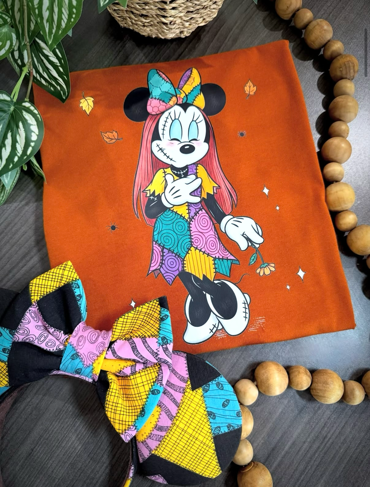 Sally Mouse Orange Shirt