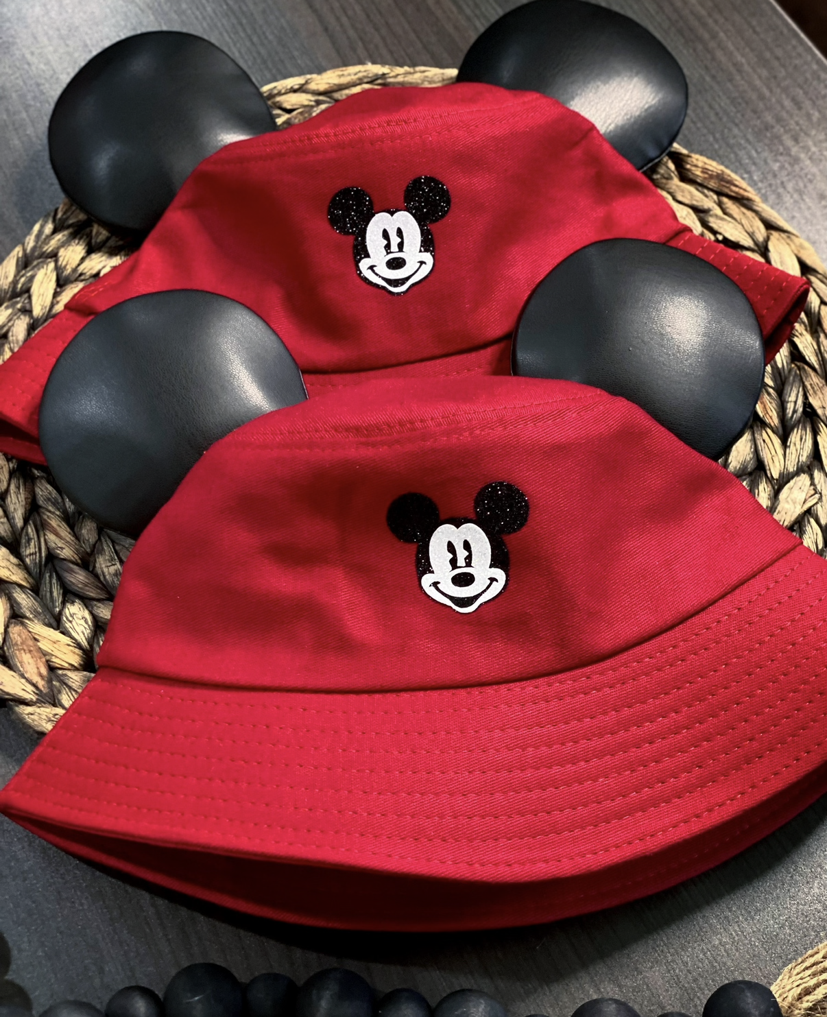 Mouse Red Bucket Hat