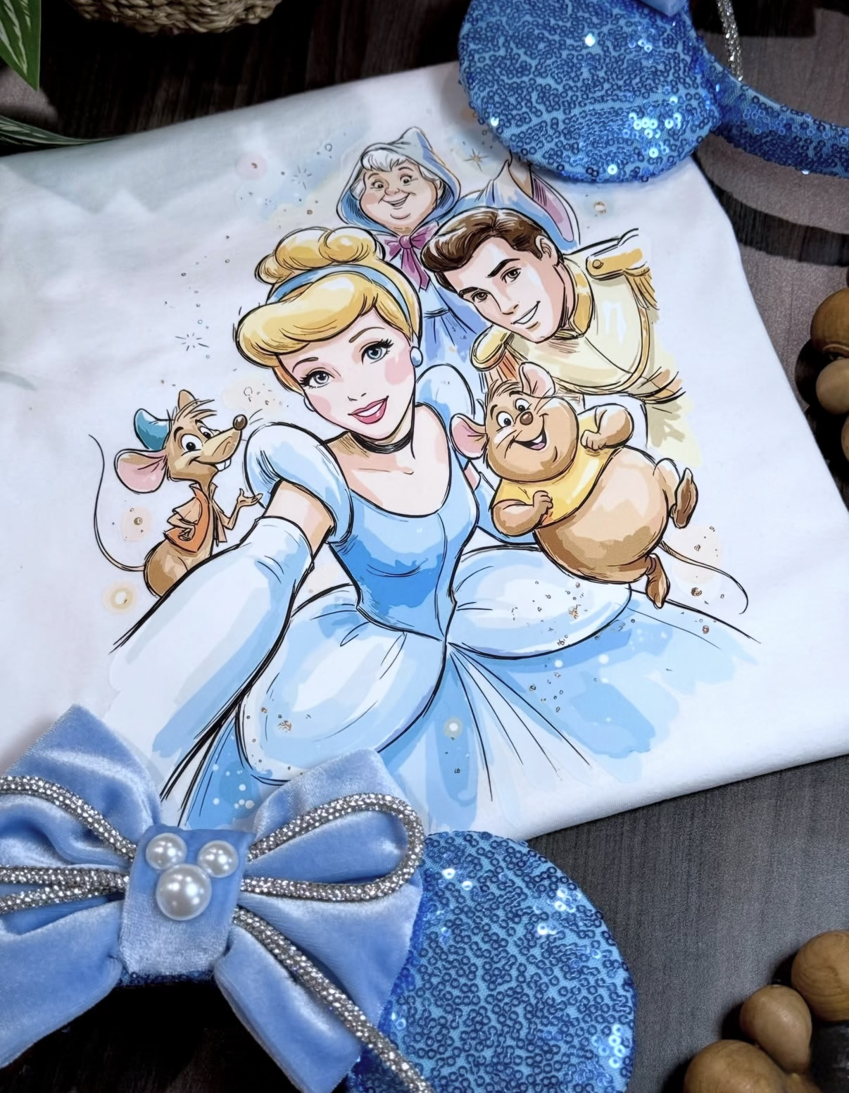 Princess C White Shirt