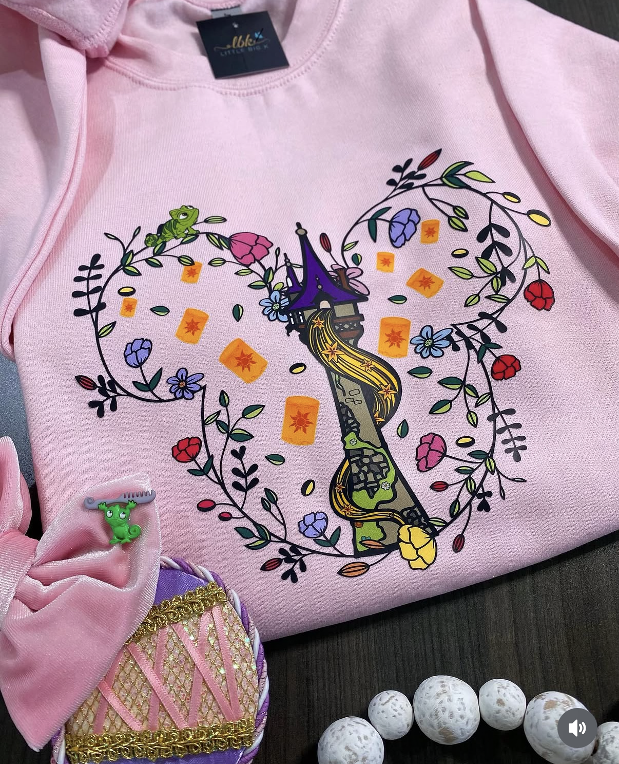 Princess R Pink Sweatshirt