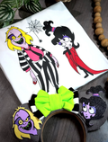 Beetle Juice & Lydia Deetz White Shirt