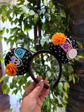 Dia de los Muertos Ears
