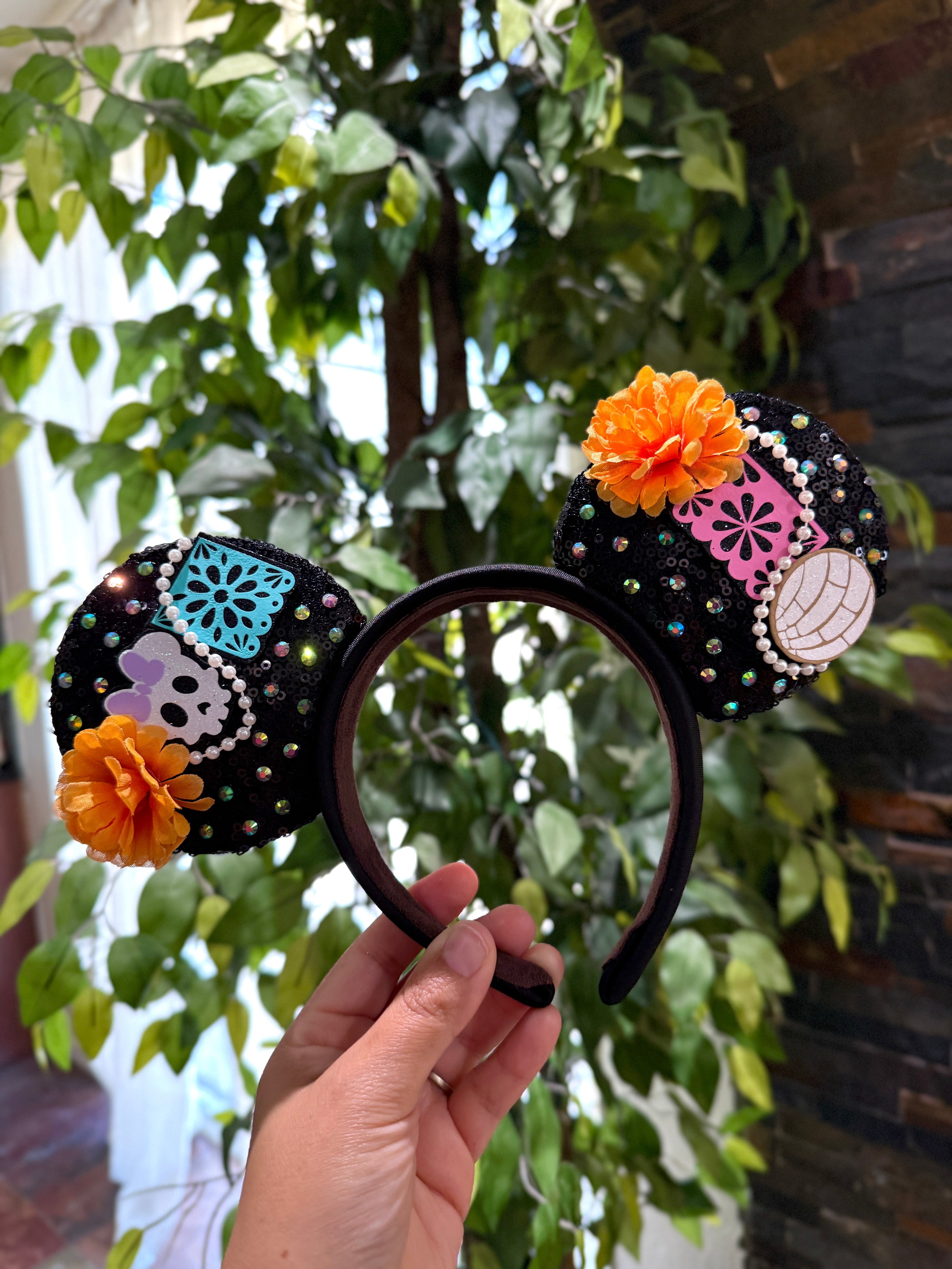 Dia de los Muertos Ears